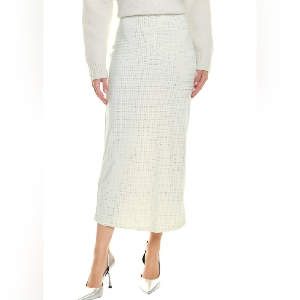 WeWoreWhat Crystal Midi Skirt